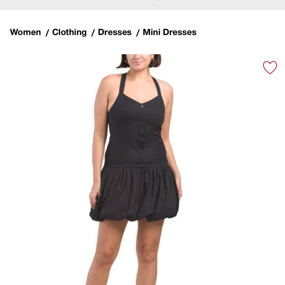 Japna Elegant Black Ruched Dress
